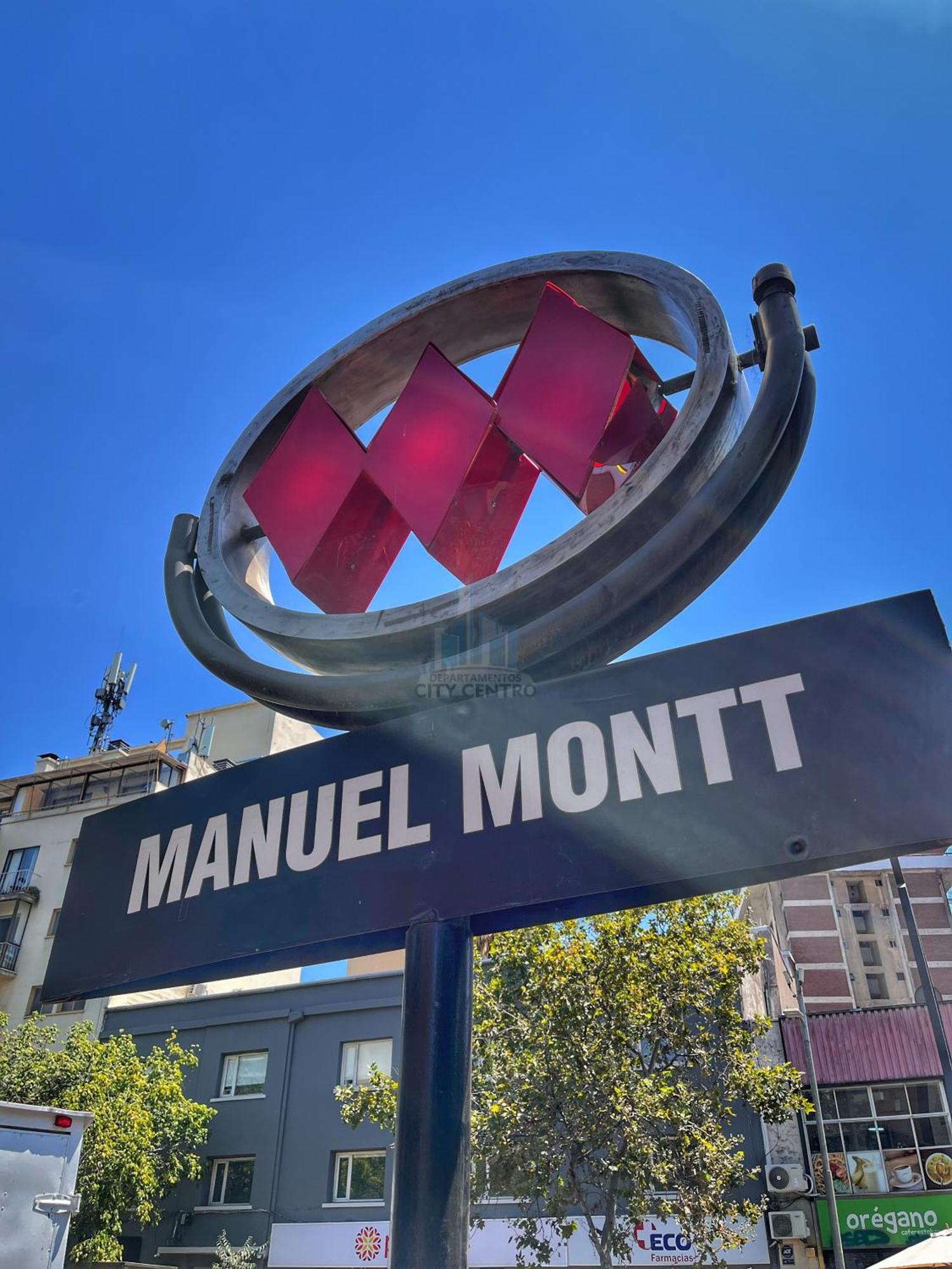 Apartamentos City Centro Manuel Montt 圣地亚哥 外观 照片