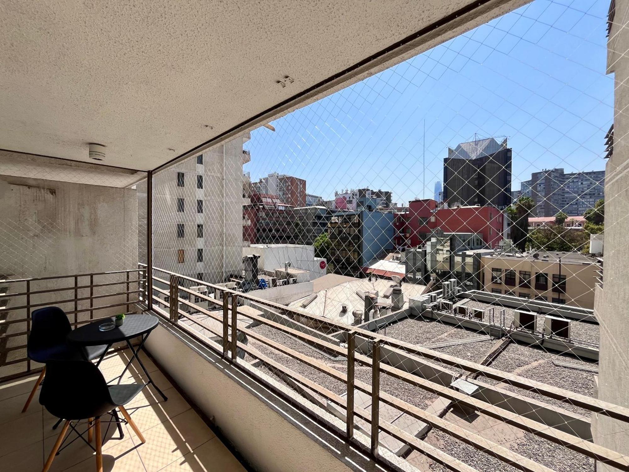 Apartamentos City Centro Manuel Montt 圣地亚哥 外观 照片