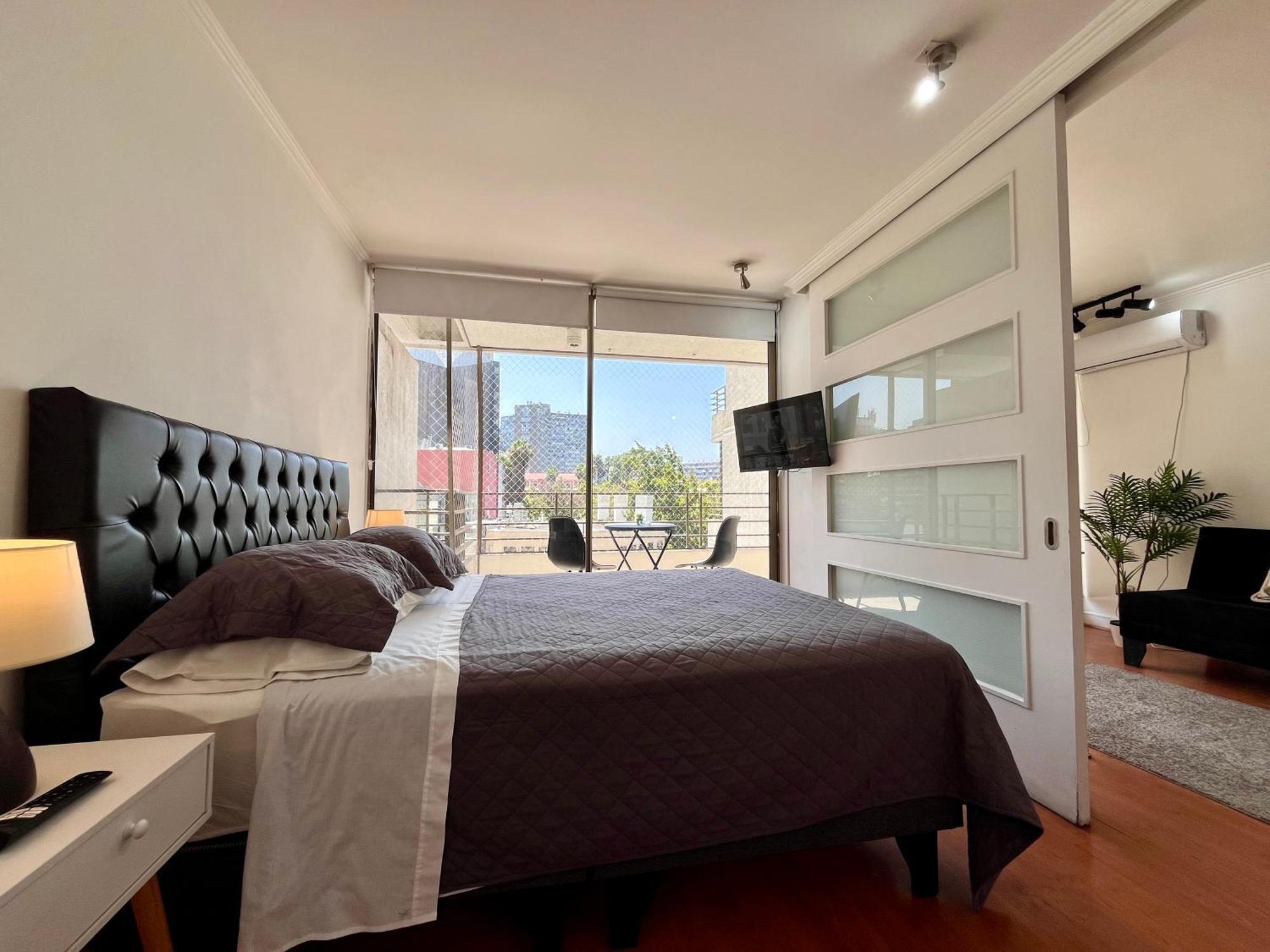 Apartamentos City Centro Manuel Montt 圣地亚哥 外观 照片