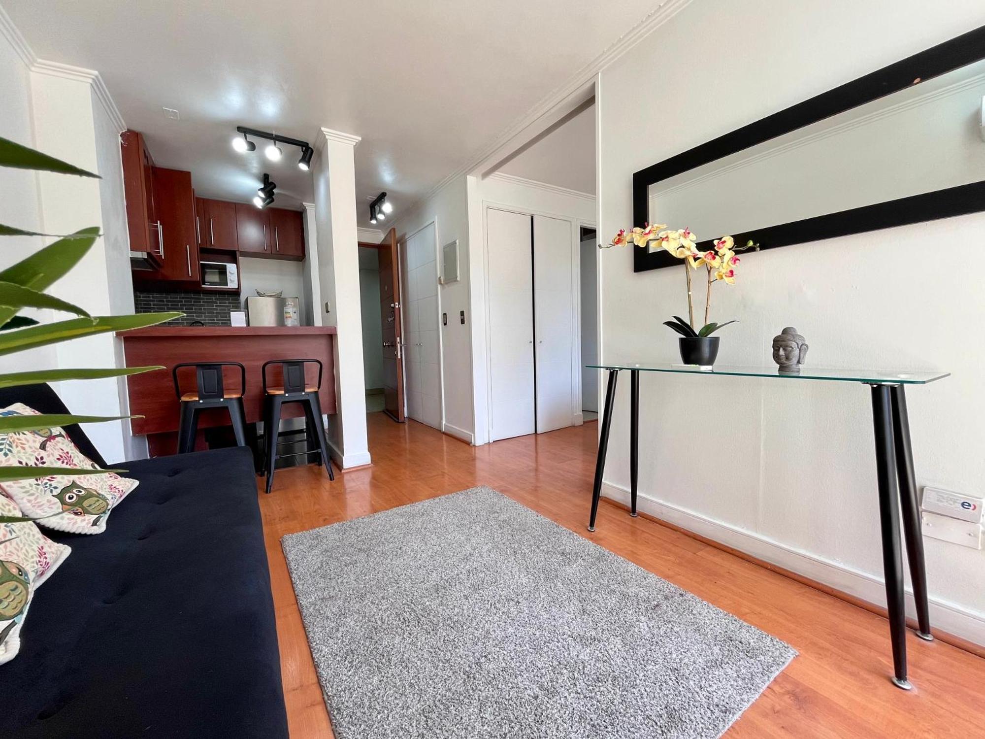 Apartamentos City Centro Manuel Montt 圣地亚哥 外观 照片