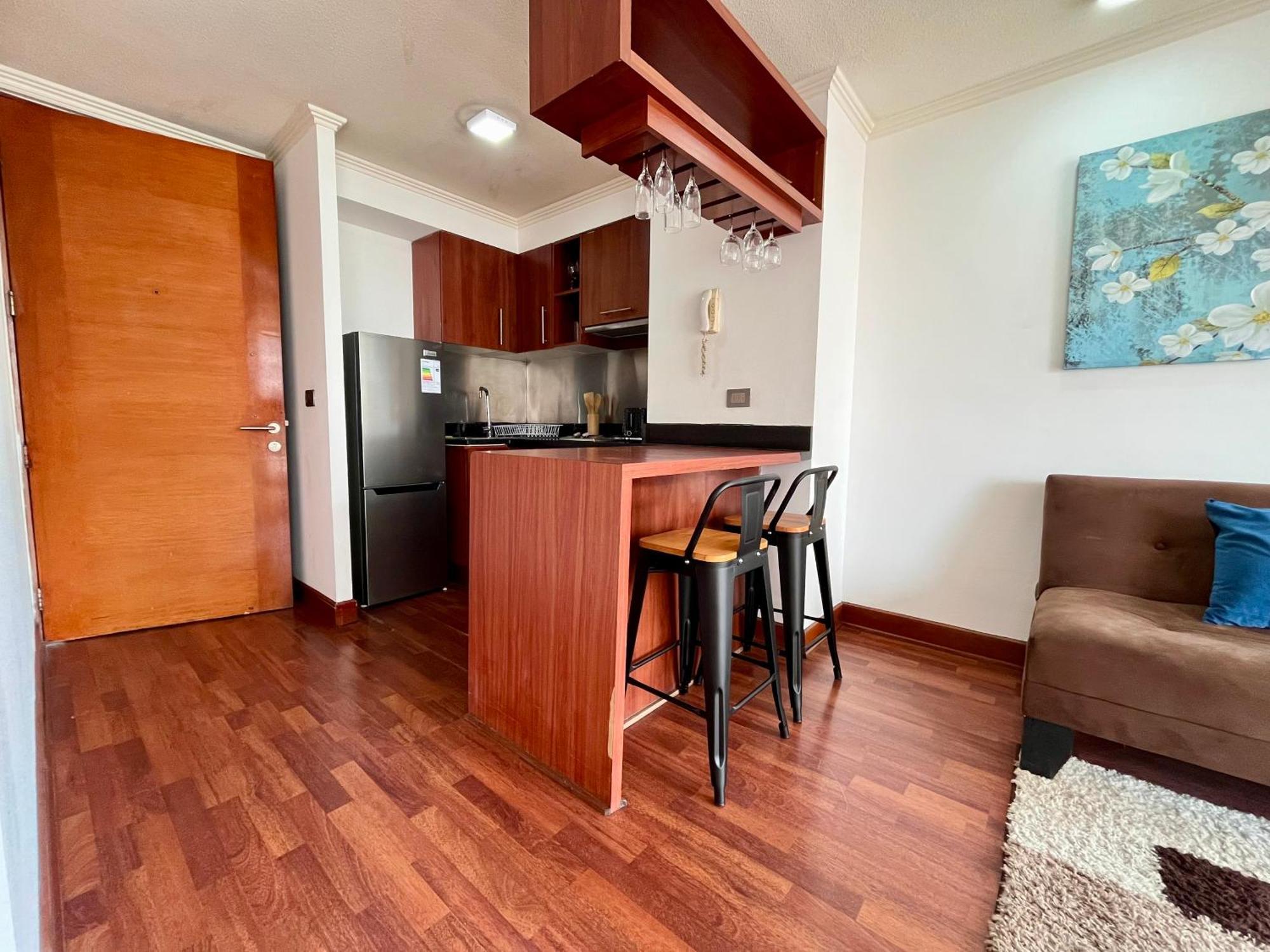Apartamentos City Centro Manuel Montt 圣地亚哥 外观 照片