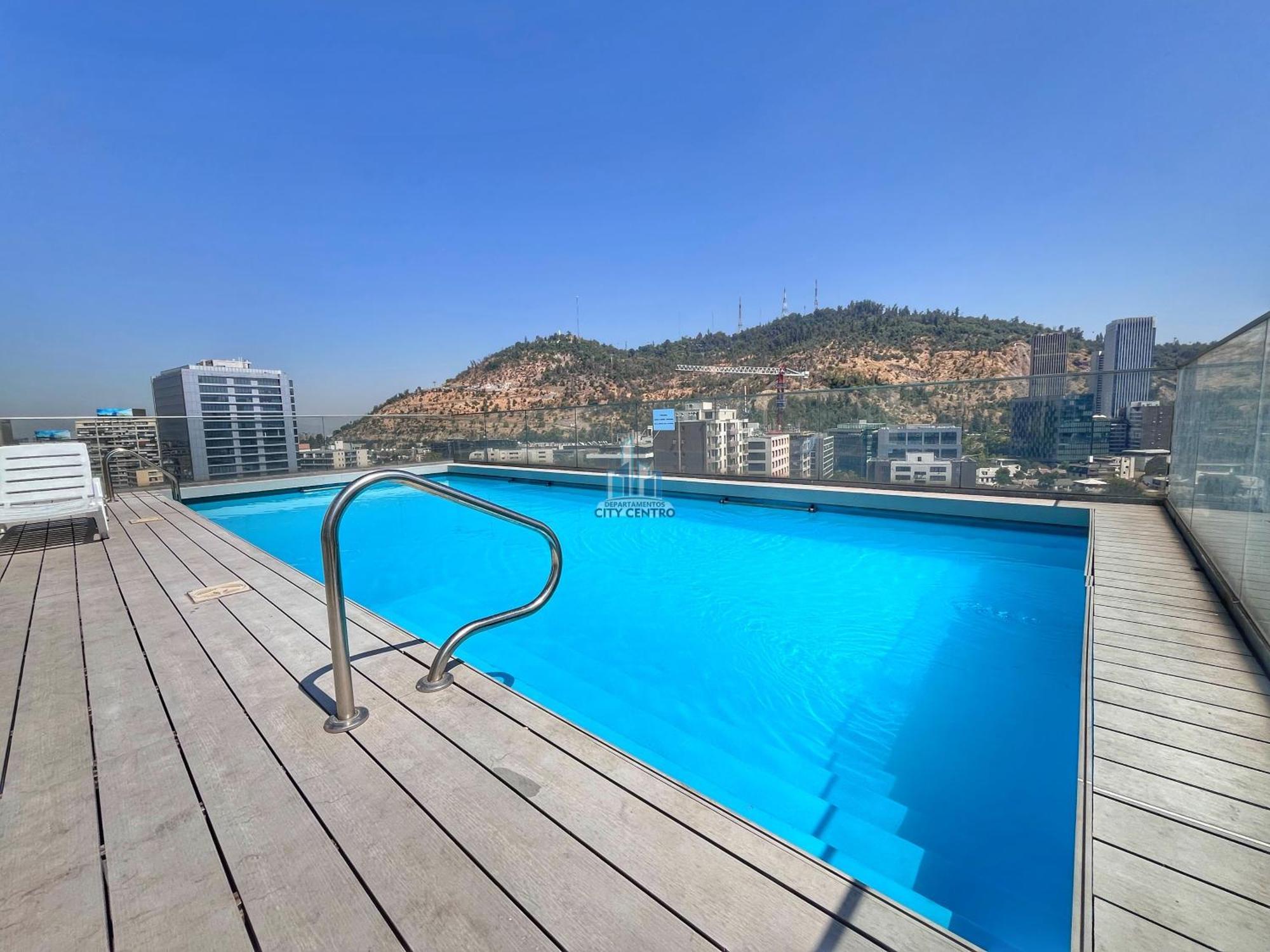 Apartamentos City Centro Manuel Montt 圣地亚哥 外观 照片