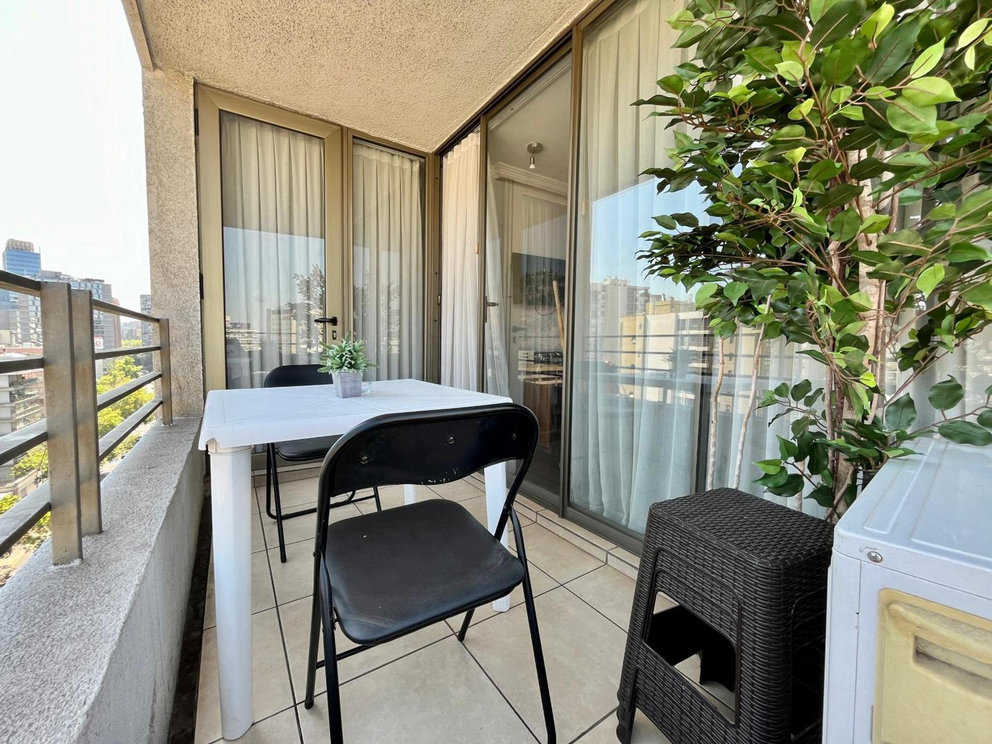 Apartamentos City Centro Manuel Montt 圣地亚哥 外观 照片