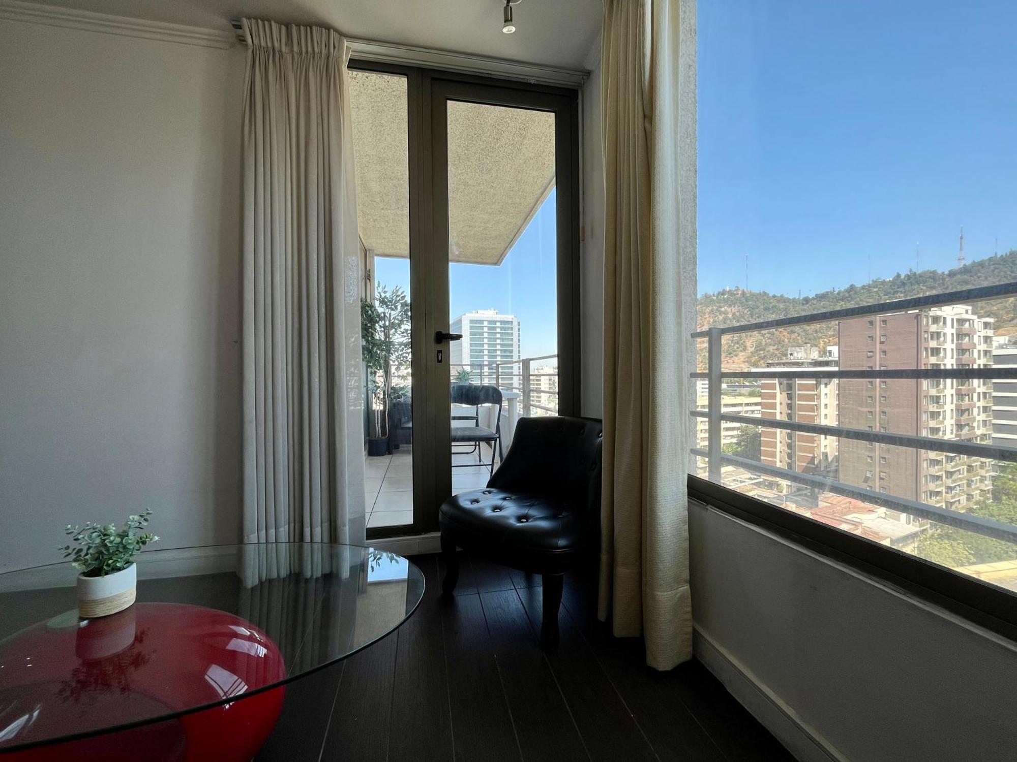 Apartamentos City Centro Manuel Montt 圣地亚哥 外观 照片
