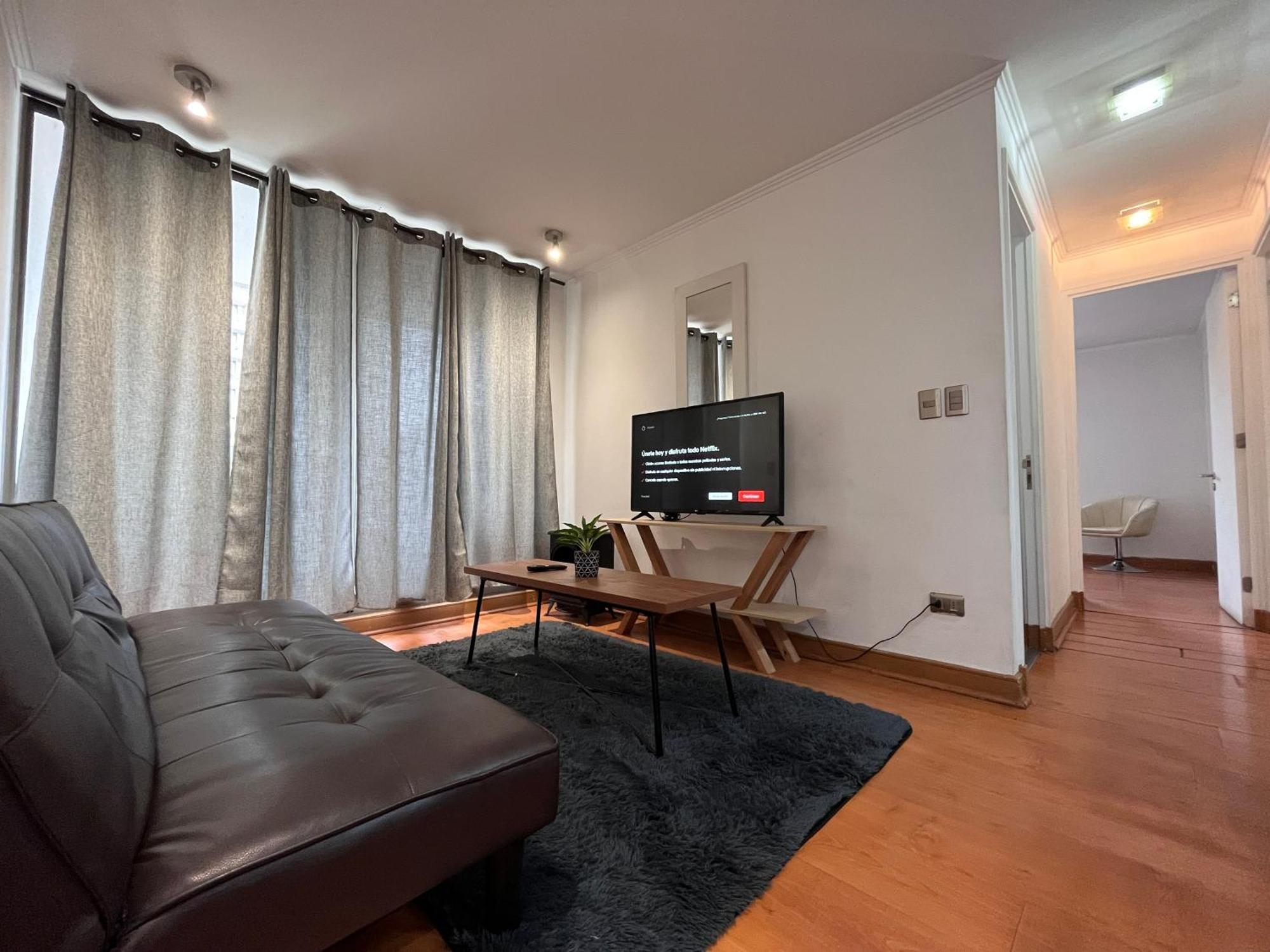 Apartamentos City Centro Manuel Montt 圣地亚哥 外观 照片