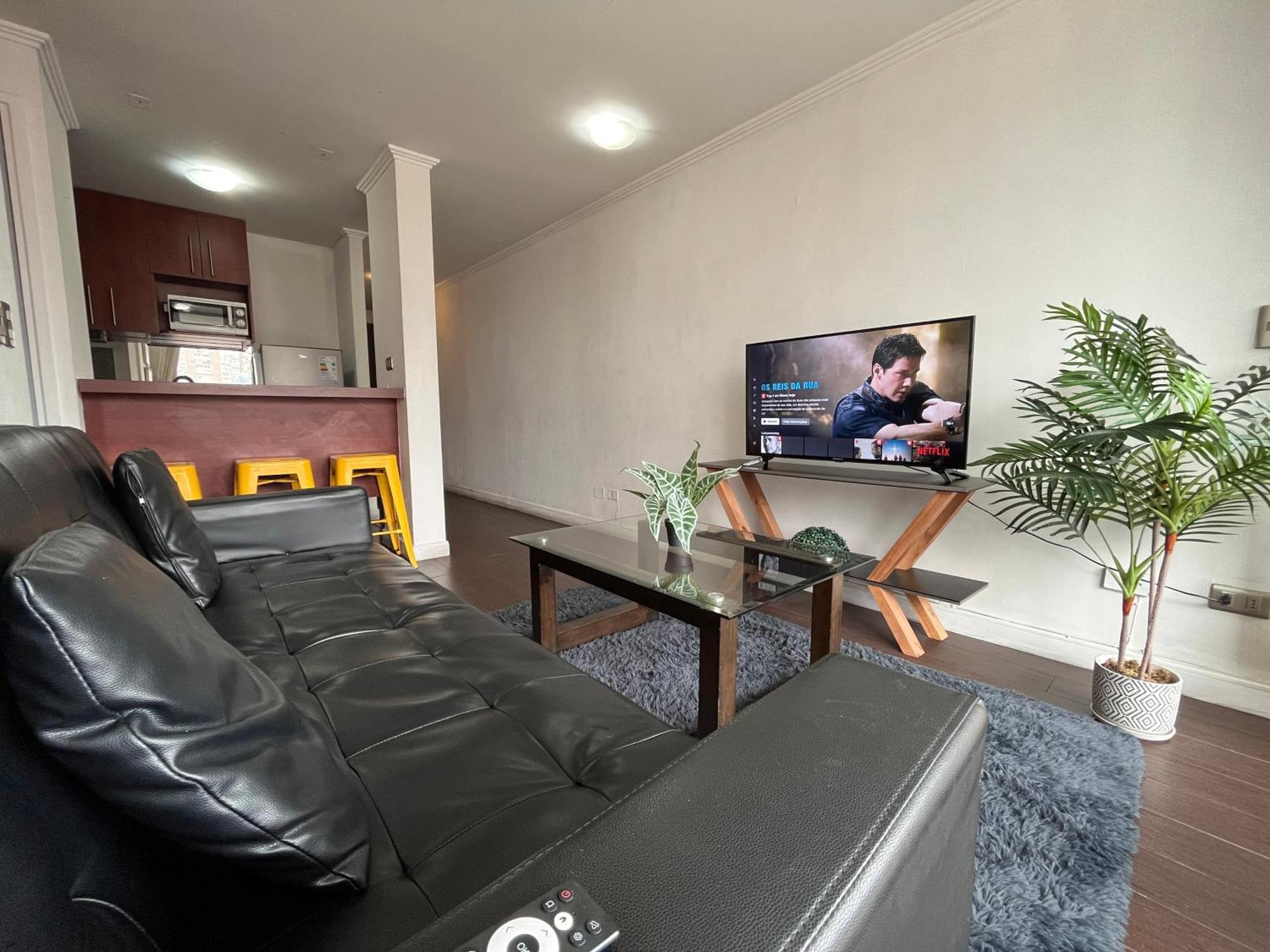 Apartamentos City Centro Manuel Montt 圣地亚哥 外观 照片