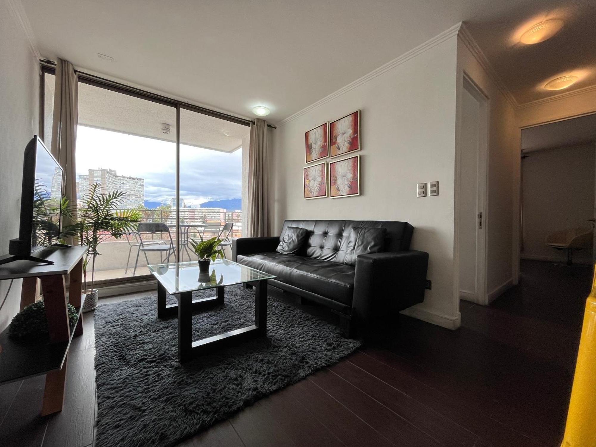 Apartamentos City Centro Manuel Montt 圣地亚哥 外观 照片