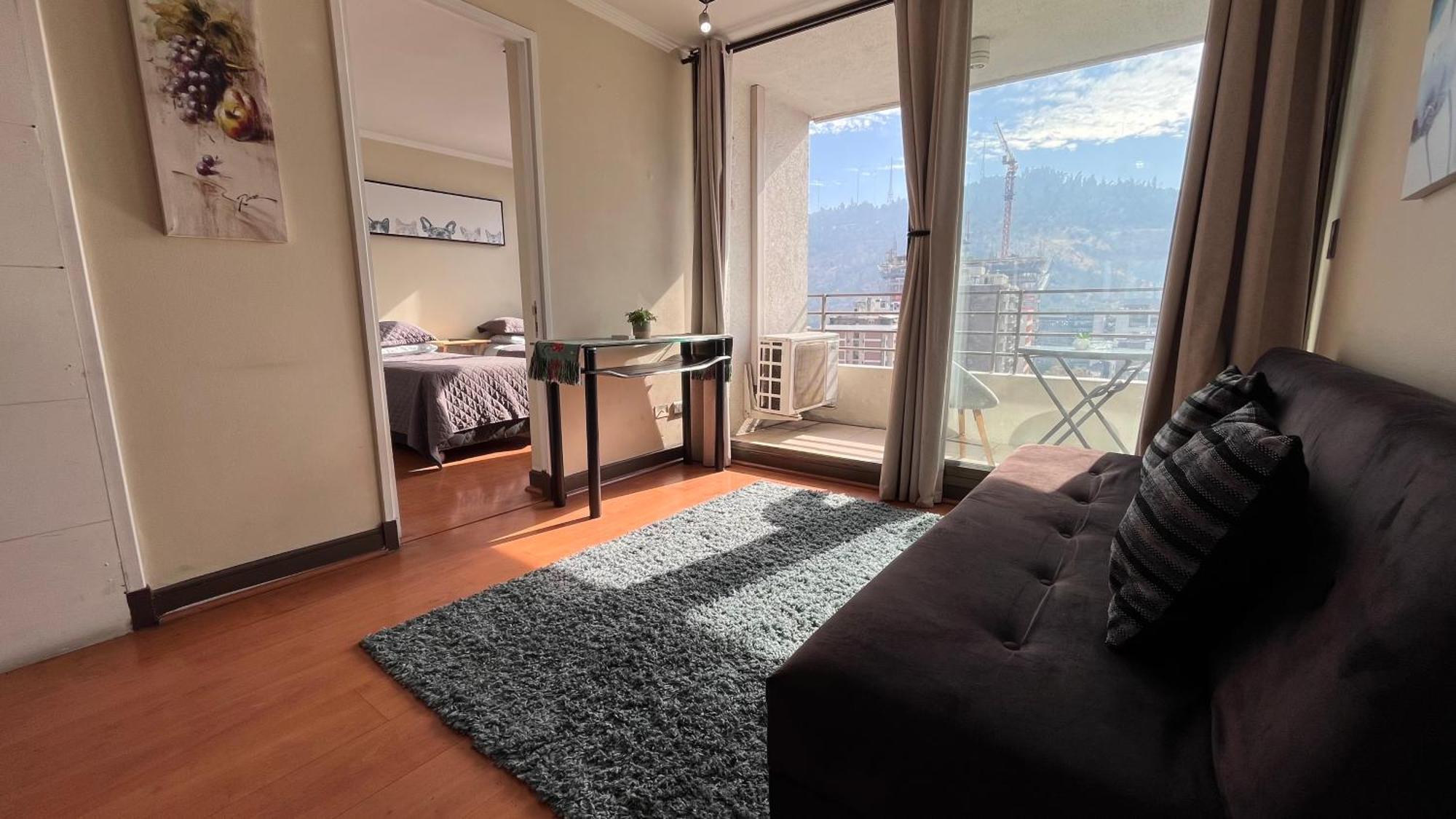 Apartamentos City Centro Manuel Montt 圣地亚哥 外观 照片