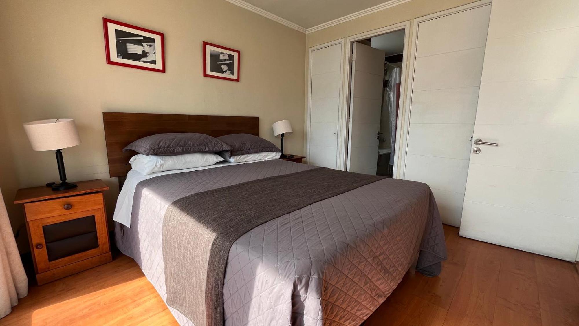 Apartamentos City Centro Manuel Montt 圣地亚哥 外观 照片