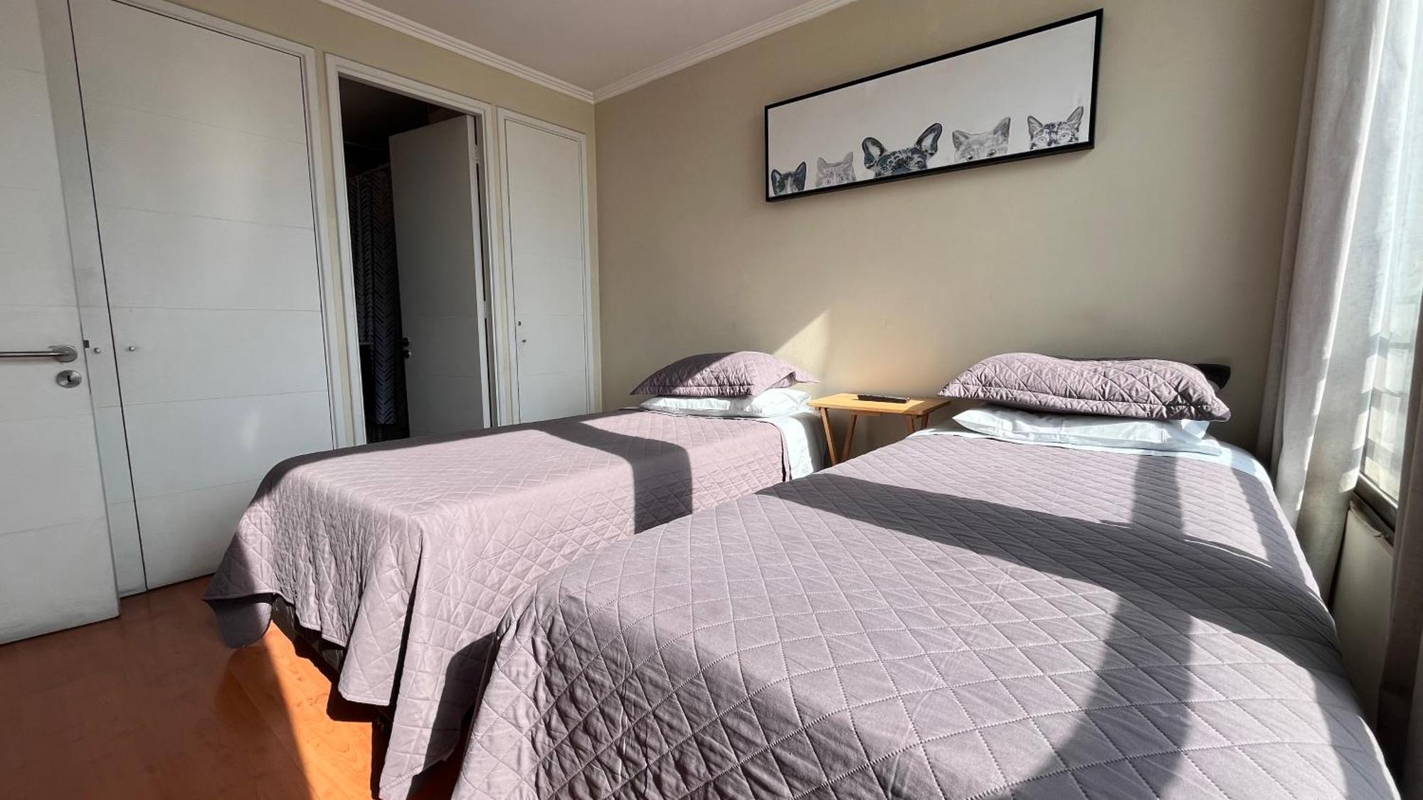 Apartamentos City Centro Manuel Montt 圣地亚哥 外观 照片