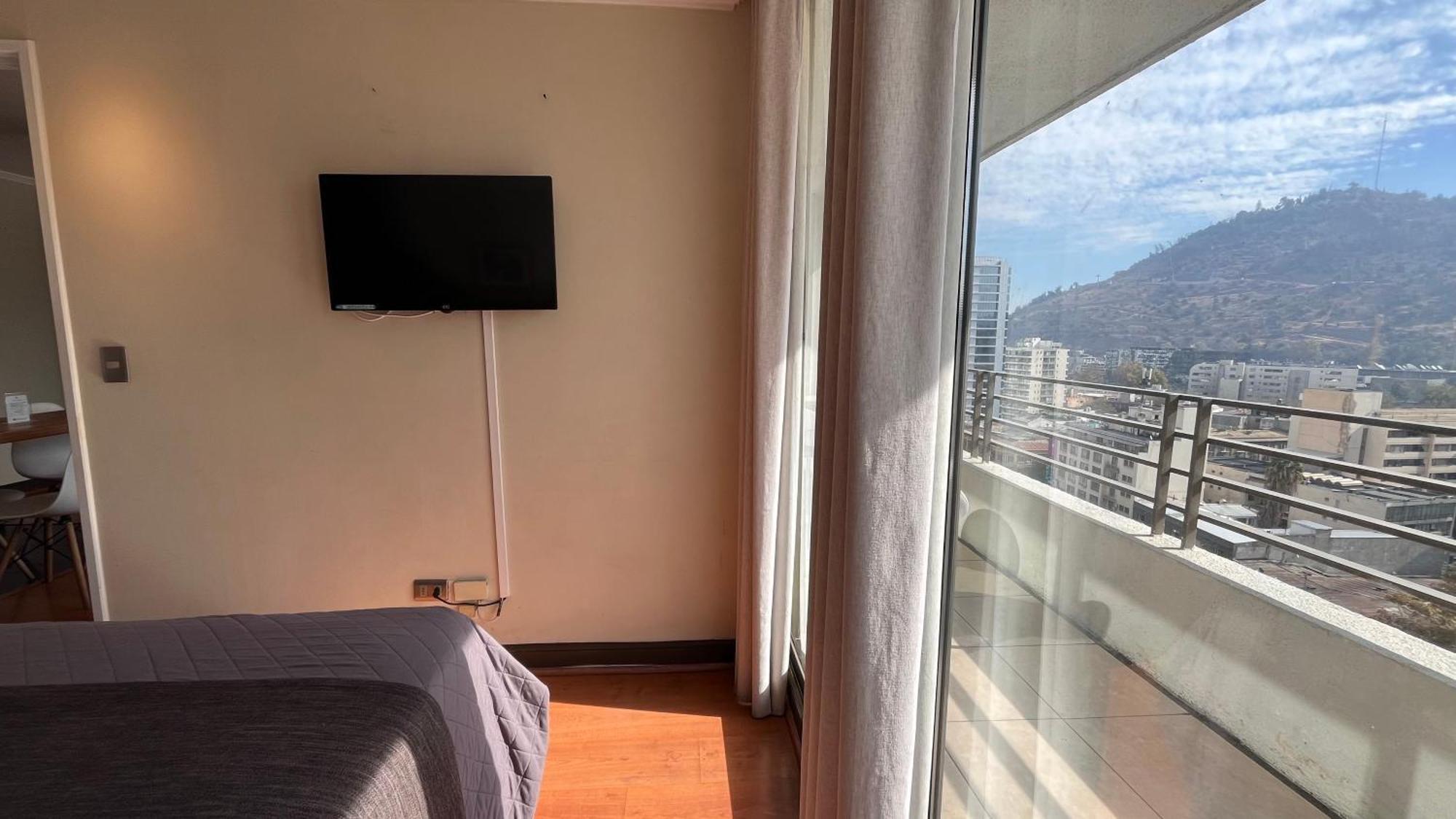 Apartamentos City Centro Manuel Montt 圣地亚哥 外观 照片