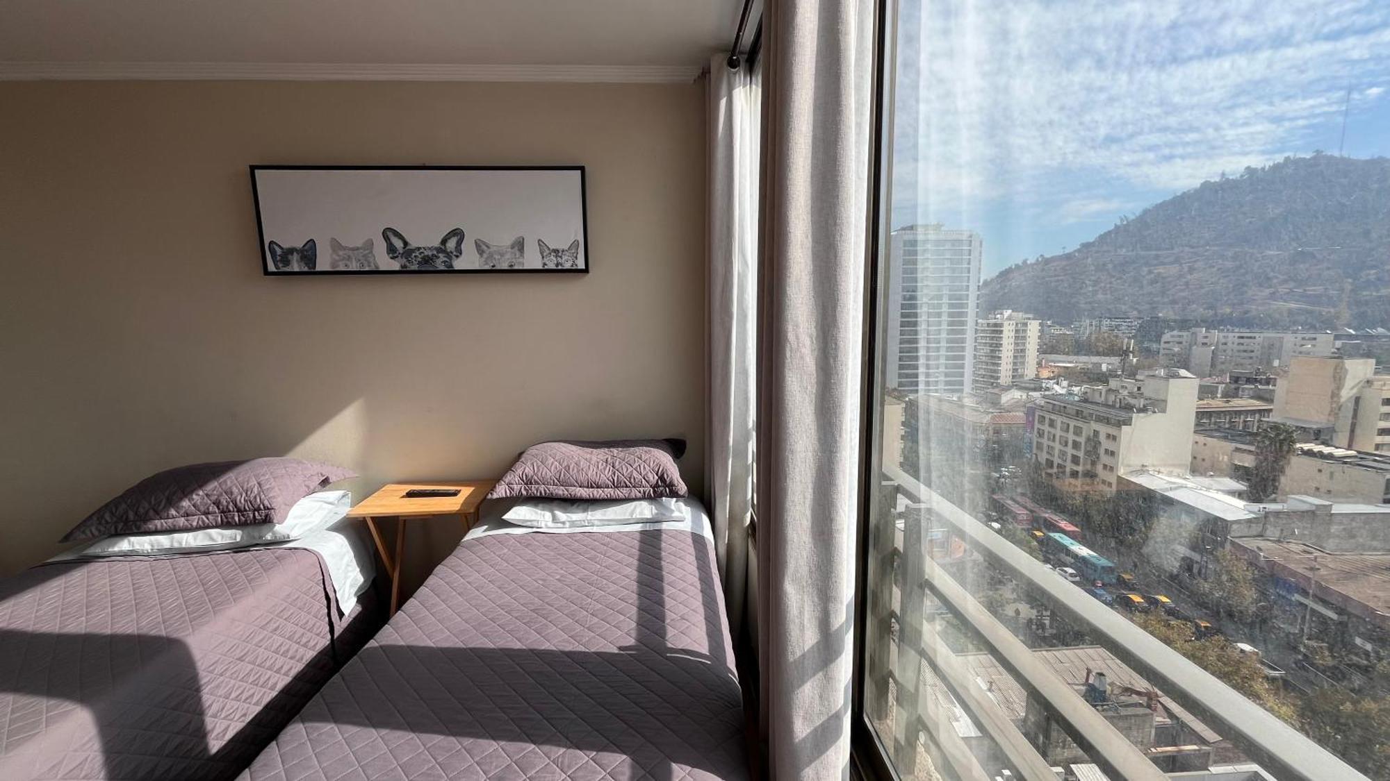 Apartamentos City Centro Manuel Montt 圣地亚哥 外观 照片