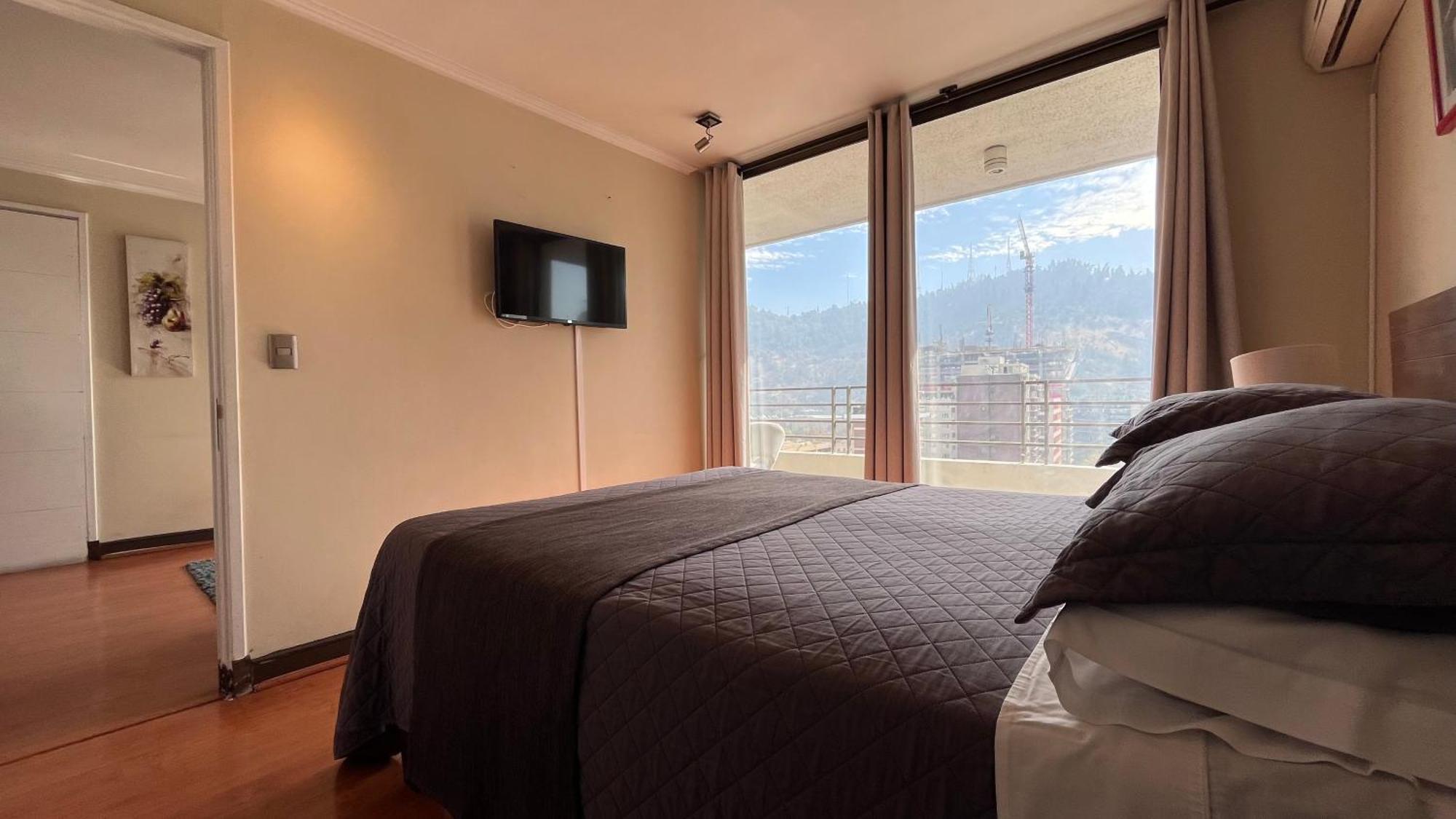 Apartamentos City Centro Manuel Montt 圣地亚哥 外观 照片