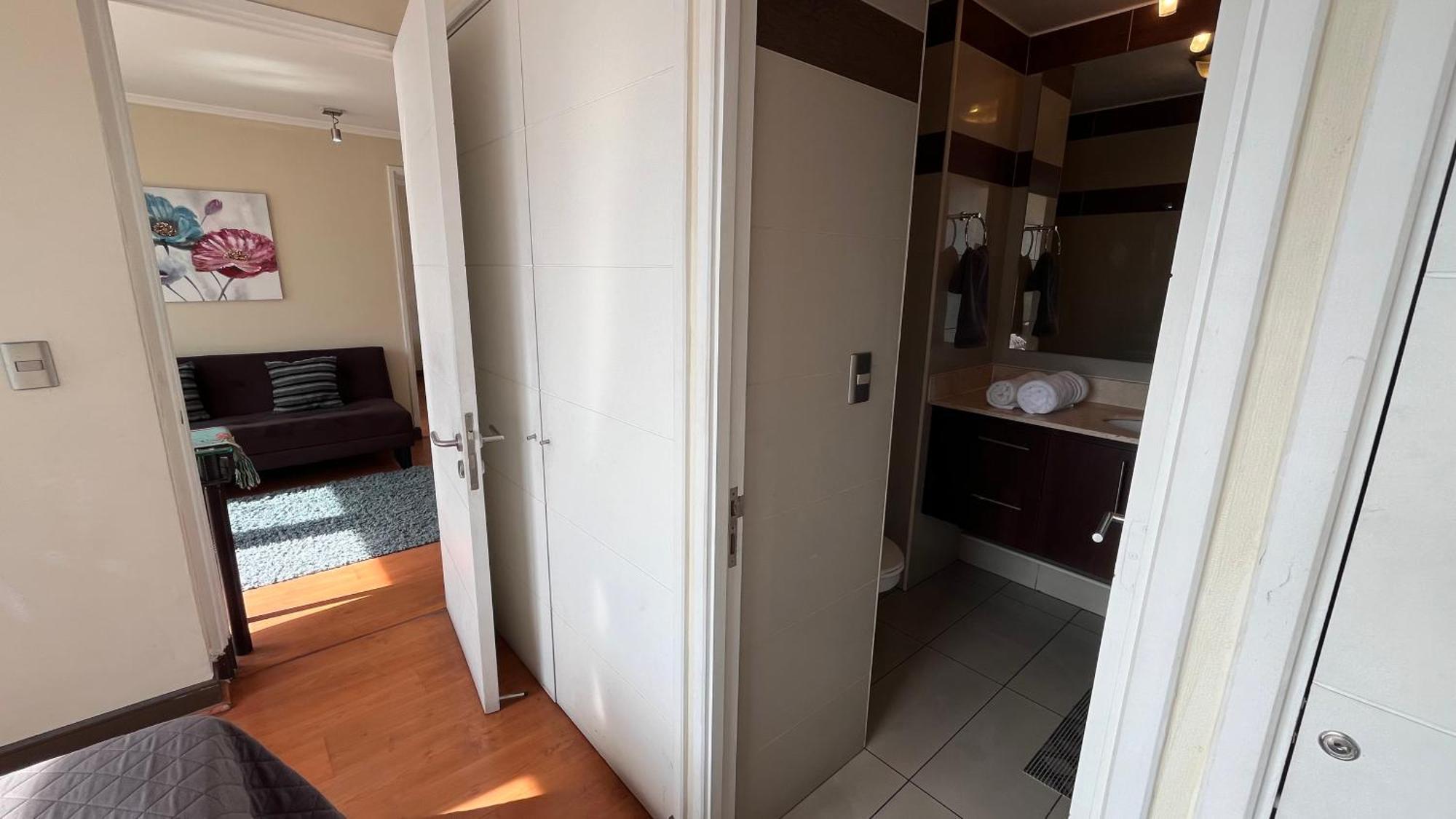Apartamentos City Centro Manuel Montt 圣地亚哥 外观 照片