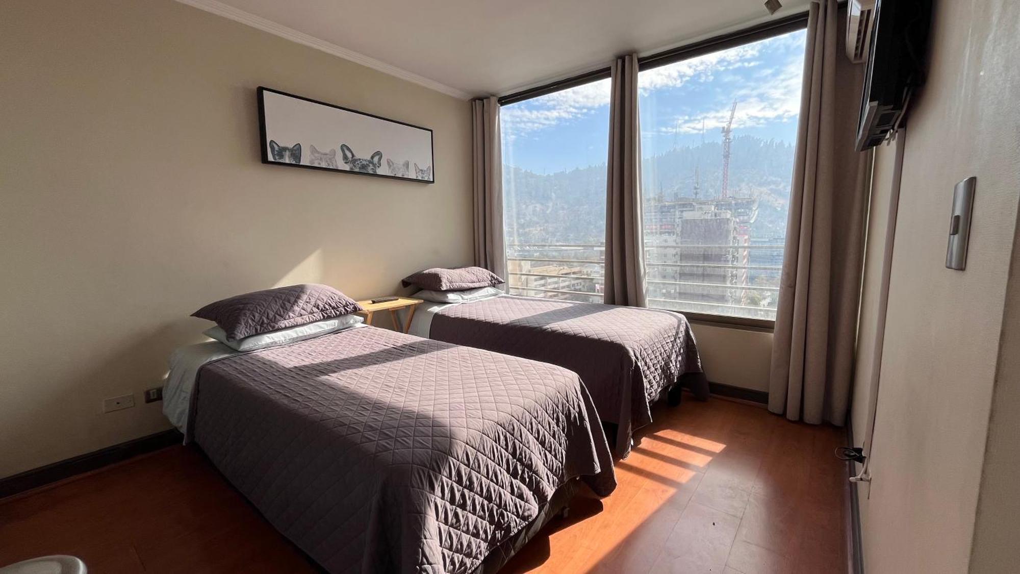 Apartamentos City Centro Manuel Montt 圣地亚哥 外观 照片